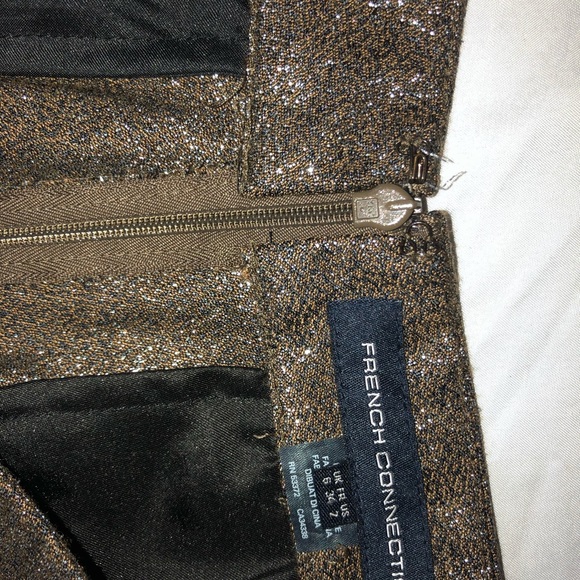 French connection shorts w/pockets size 2 sparkly - Picture 2 of 8